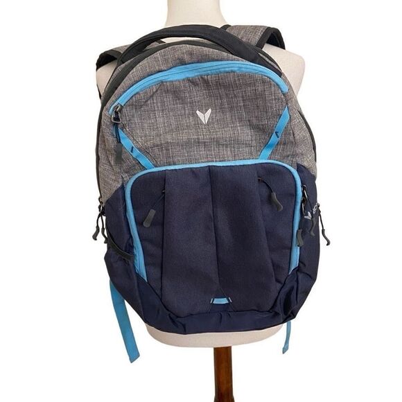 Bondka Sport 19" Blaze 2.0 Backpack Mint/Heather Gray/Heather Blue